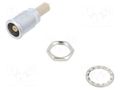 Connector: circular; 0S; socket; female; PIN: 1; soldering; 4A; IP50 LEMO ERA.0S.403.CLL