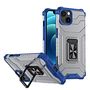 Crystal Ring Case Kickstand Tough Rugged Cover for iPhone 12 blue, Hurtel 5907769333033 5907769333033