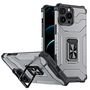 Crystal Ring Case Kickstand Tough Rugged Cover for iPhone 13 Pro black, Hurtel 9145576220658 9145576220658