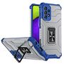 Crystal Ring Case Kickstand Tough Rugged Cover for Samsung Galaxy A72 4G blue, Hurtel 5907769333125 5907769333125