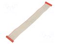 Ribbon cable with connectors; Tape ph: 1.27mm; PIN: 18; Len: 0.2m TE Connectivity 2205075-3