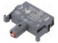 Illuminating unit; 22mm; Illumin: LED; front; 415VAC; red; 8÷15mA ABB MLBL-09R