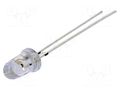 LED; amber; 5mm; 100000÷120000mcd; 8°; Front: convex; 2.3÷2.8VDC OPTOSUPPLY OS6YKA5201P
