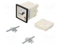 Voltmeter; on panel; VDC: 0÷1V; Class: 1.5; Umax: 600V; Length: 42mm LUMEL MA16N-A60100000A0