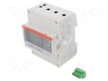 Counter; digital,mounting; for DIN rail mounting; three-phase ABB B23-212-100