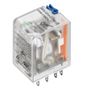 DRM270220LT Relee,220 V DC 2CO, kontakt AgNi välkukullatud, 10 A, pistikühendus, LED, TEST, Weidmuller 7760056072 4032248855834