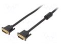 Cable; DVI-D (24+1) plug,both sides; dual link; Full HD 1080p VENTION EAABG