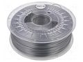 Filament: PET-G; Ø: 1.75mm; silver; 220÷250°C; 1kg DEVIL DESIGN DEV-PETG-1.75-SR