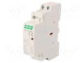 Contactor: 2-pole installation; 25A; 24VDC; NC + NO; IP20 F&F ST25-11-24V-DC