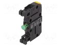 Contact block; 22mm; ST22; front fixing; screw terminals SPAMEL ST22-10-1