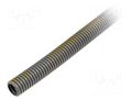 Protective tube; Size: 23; polyamide 12; grey; L: 50m; PIS; UL94V-0 PMA I-PIST-23S