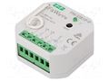 Blinds controller; flush mount; 100÷265VAC; IP20; F&Wave; 100m; 1W F&F FW-STR1P-P