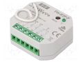 Relay; flush mount; 85÷265VAC; 85÷265VDC; 230VAC; NO x2; IP20; 100m F&F FW-R2P-P