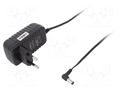 Power supply: switching; mains,plug-in; 5VDC; 2A; 10W; Out: 5,5/2,1 CELLEVIA POWER CLW-1005-W2E-EB-L