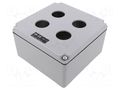 Enclosure: for remote controller; 30mm; IP65; X: 152mm; Y: 152mm ILME ILME-A3P1515.04