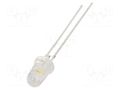 LED; blue; 3mm; candle light effect; 1560÷2500mcd; 30°; 2.5÷5VDC OPTOSUPPLY OSB5SK3131A