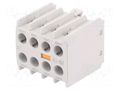 Auxiliary contacts; Leads: screw terminals; front; -5÷60°C; IP20 LS ELECTRIC AU-4M-3A1B