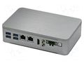 Industrial computer; 9÷24VDC; for wall mounting; Ethernet x2 AAEON BOXER6405MA11010