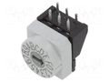 Encoding switch; HEX/BCD; Pos: 16; THT; Rcont max: 80mΩ; P65 PTR HARTMANN P65THR103L254H