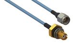 RF COAX CABLE, SMA PLUG-SMA BHD JACK, 6" 7029-3411