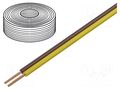 Wire; LiYz; 2x0.14mm2; 250V; Package: 25m; Cu; stranded DONAU ELEKTRONIK D-218-38-25