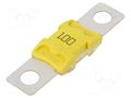 Fuse: fuse; 100A; 32VDC; automotive; 67.3mm; M8 screw; BF2; copper LITTELFUSE 153.5395.6101