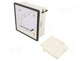 Voltmeter; on panel; VAC: 0÷6kV; Class: 1.5; True RMS; 40÷72Hz; EA12 LUMEL EA12N-C70200000000