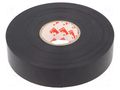 Tape: electrical insulating; W: 25mm; L: 33m; Thk: 0.25mm; black SCAPA SCAPA-2708-25/33BK