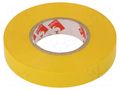 Tape: electrical insulating; W: 12mm; L: 25m; Thk: 0.13mm; yellow SCAPA SCAPA-2702A-12/25Y