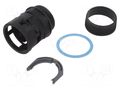 Straight terminal connector; Thread: metric,outside; PMAFIX VNV PMA I-BVNV-M12M