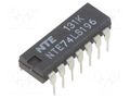 IC: digital; decade counter,latch; TTL; THT; DIP14 NTE Electronics NTE74LS196
