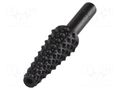 Rotary burr; Ø: 5÷12mm; tool steel; wood; Working part len: 35mm WOLFCRAFT WF2532000