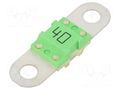 Fuse: fuse; 40A; 32VDC; automotive; 16x12x8mm; M5 screw; BF1; copper LITTELFUSE 153.5631.5401