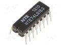 IC: digital; 4 to 1 line,multiplexer,data selector; Ch: 2; DIP16 NTE Electronics NTE74LS153