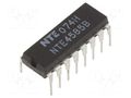 IC: digital; 4bit,comparator; CMOS; 3÷18VDC; THT; DIP16; Ch: 1; IN: 4 NTE Electronics NTE4585B