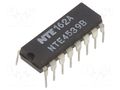 IC: digital; multiplexer,data selector; THT; DIP16 NTE Electronics NTE4539B