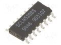 IC: digital; binary up counter; Ch: 2; CMOS; SMD; SO16; 3÷18VDC NTE Electronics NTE4520BT