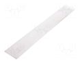 Cover for LED profiles; frosted; 2m; Kind of shutter: H; slide TOPMET TOP-23080039