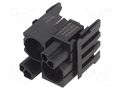 Connector: HDC; module; female; w/o contacts; heavy|mate F AMPHENOL C146-10B00280015