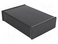 Enclosure: with panel; 1455; X: 191mm; Y: 280mm; Z: 66mm; aluminium HAMMOND HM-1455U2801BK