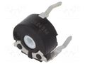 Potentiometer: mounting; single turn,horizontal; 470kΩ; 100mW PIHER PT6MV-474A20