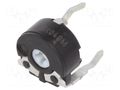 Potentiometer: mounting; single turn,horizontal; 100kΩ; 100mW PIHER PT6KV-104A20-PM