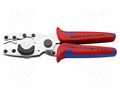 Cutters; 210mm; two-component handle grips KNIPEX KNP.902520