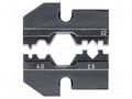 Crimping jaws; solar connectors type HUBER+SUHNER KNIPEX KNP.974962