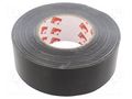 Tape: duct; W: 50mm; L: 50m; Thk: 0.26mm; black; caoutchouc; -20÷80°C SCAPA SCAPA-3120-50/50BK