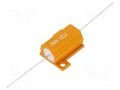 Resistor: wire-wound; with heatsink; 1Ω; 5W; ±5%; 50ppm/°C; axial SR PASSIVES AHP5W-1RJ