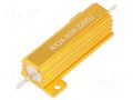 Resistor: wire-wound; with heatsink; 220Ω; 50W; ±5%; 50ppm/°C SR PASSIVES AHP50W-220RJ