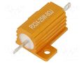 Resistor: wire-wound; with heatsink; 8Ω; 25W; ±5%; 50ppm/°C; 18.6mm SR PASSIVES AHP25W-8RJ