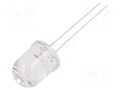 CRLED; pink; 10mm; 2500mcd; 30°; Front: convex; 5.5÷20VDC OPTOSUPPLY OSK5DKA131A-CR14
