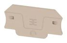 END PLATE, 2.16"X1.14"X0.083, DARK BEIGE 2871750000